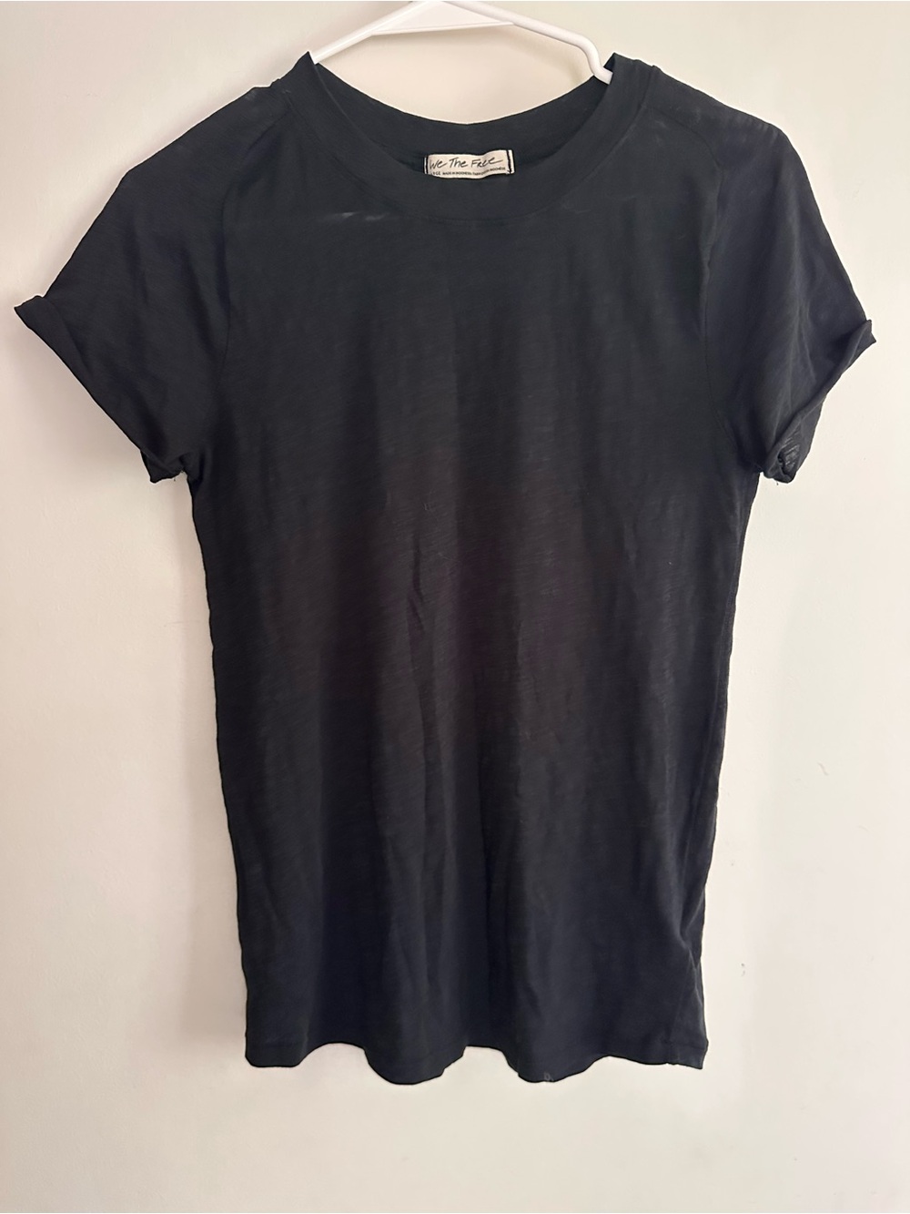 We The Free Black Crewneck T-Shirt